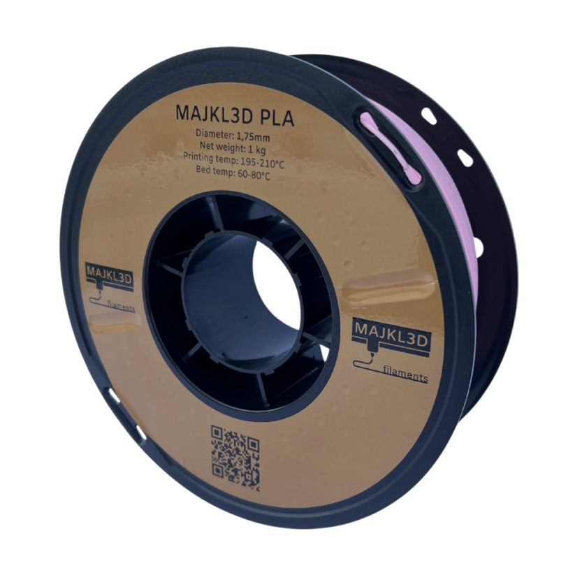Majkl3D-Filaments PLA 1.75mm 1kg | Ružová