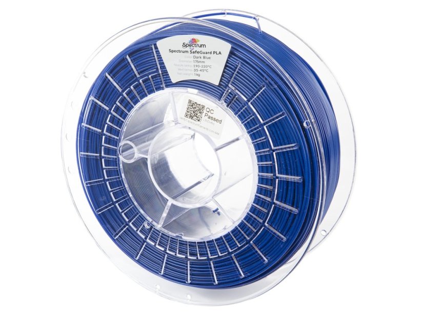 Spectrum Filament SafeGuard PLA 1.75mm 1kg | Modrá - Dark Blue