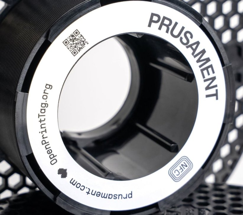 Prusament PC Blend Carbon Fiber 1.75mm 800g NFC | Černá - Black