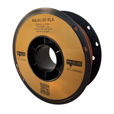 Majkl3D-Filaments PLA 1.75mm 1kg | Světle hnědá - Light Brown
