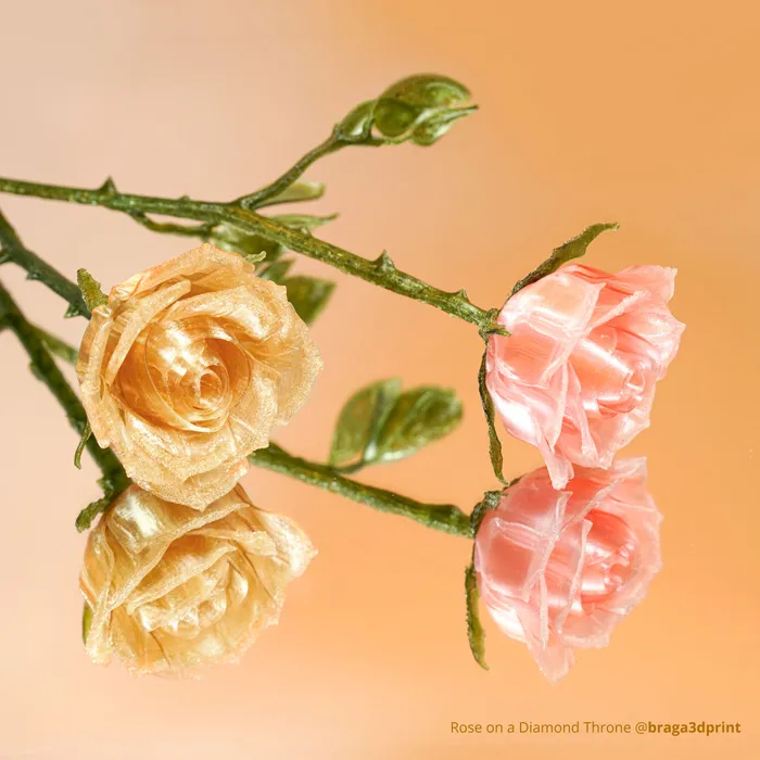 Bambu Lab Filament PETG Translucent 1kg, with spool | Hnědá - Brown