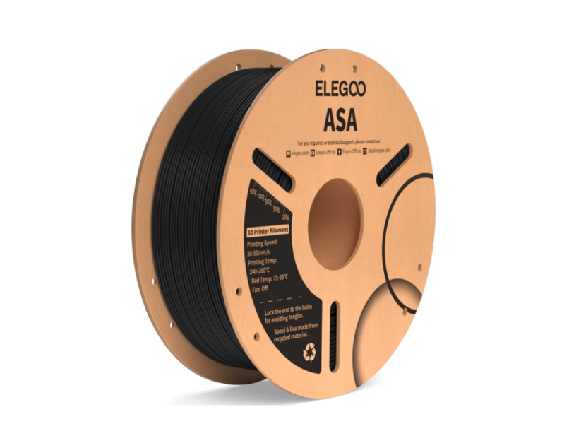Elegoo Filament ASA, 1kg | Černá
