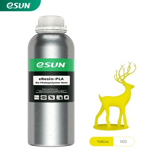 eSUN eResin PLA Resin, 1kg | více barev - Barva resinu: Grass green