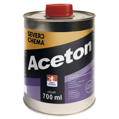 Acetón technický, veľké balenie | 700 ml