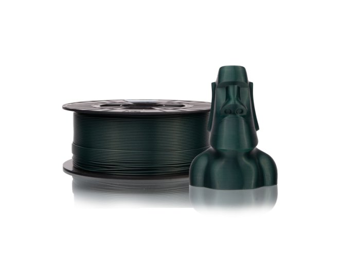 Filament-PM PLA 1.75mm 1kg | více barev - Barva filamentu, Plasty Mladeč: Zelená - Metallic Green