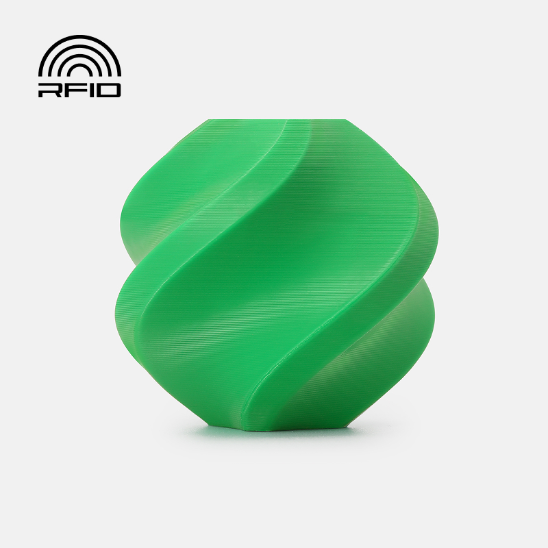 Bambu Lab filament PETG Basic with spool, 1kg | Zelená - Green