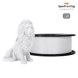 Prusament PLA 1.75mm 1kg NFC | Bílá - Pristing White