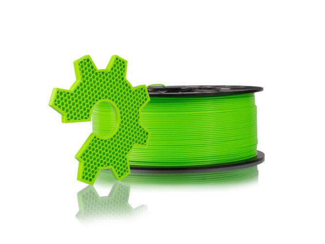 Filament-PM ABS-T 1.75mm 1kg | více barev - Barva filamentu, Plasty Mladeč: Žlutozelená