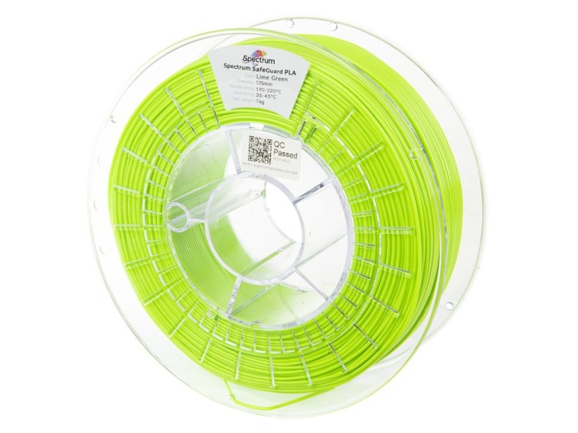Spectrum Filament SafeGuard PLA 1.75mm 1kg | Zelená - Lime Green