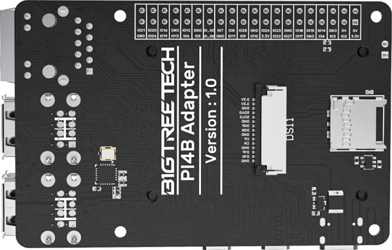 Bigtreetech, BTT PI4B adaptér V1.0