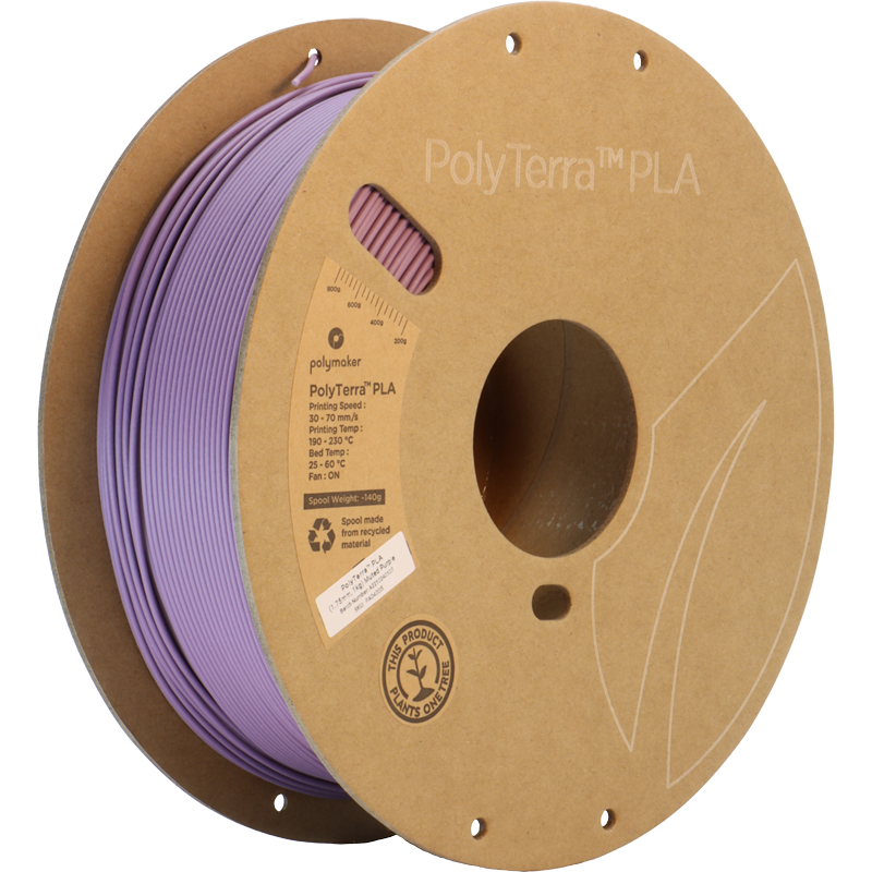 Polymaker Panchroma (PolyTerra) PLA 1.75mm 1kg | Fialová - Muted purple