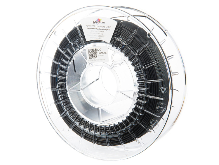 Spectrum Filament PA6 Low Warp CF15S 1.75mm 0.50kg