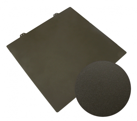 FBP ocelový tiskový plát s jemným práškovým PEI povrchem pro Ender-3 | 235x235mm