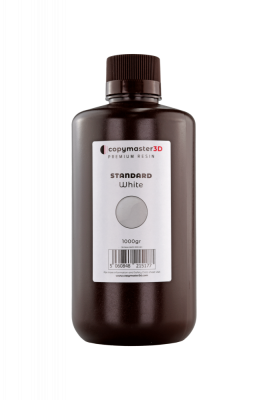 Copymaster3D Resin UV Standard, 1kg | Bielá