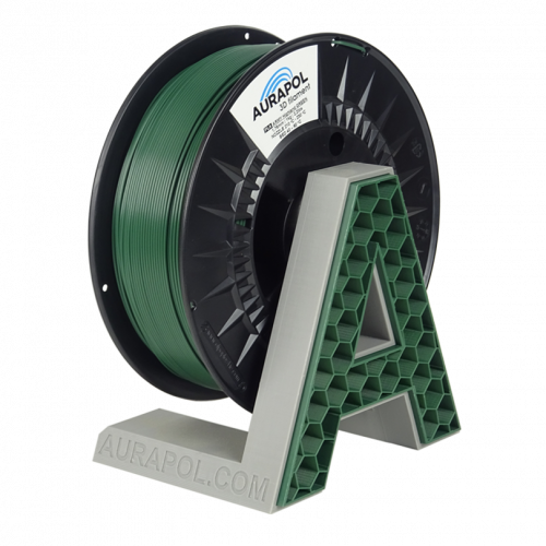 AURAPOL PLA 3D Filament 1 kg - 1,75 mm | více barev - Farba filamentu, Aurapol: ARMY Highland Zelená