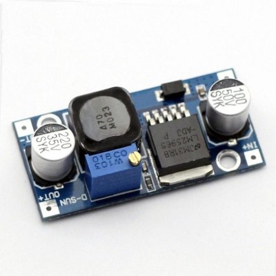 Stepdown měnič, nastavitelný s LM2596 DC-DC