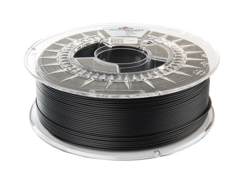 Spectrum Filament SafeGuard PLA 1.75mm 1kg | Deep Black