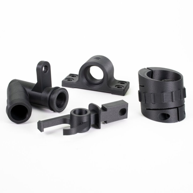 Prusament PC Blend Carbon Fiber 1.75mm 800g NFC | Čierná - Black