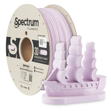 Spectrum filament Pastello PLA 1.75mm 1kg | more colours - Filament colour, Spectrum: FLAMINGO RED