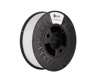 C-Tech Filament Essential, PLA 1 kg | Bílá