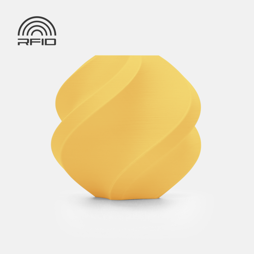 Bambu Lab Filament PLA Matte, with spool, 1kg | Žlutá - Lemon Yellow