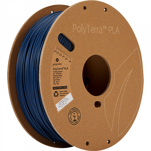 Polymaker PolyTerra PLA 1.75mm 1kg | more colours - Filament colour, Polymaker: Army Blue
