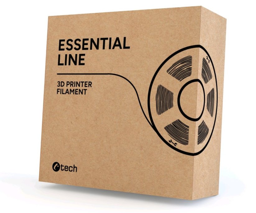 C-Tech Filament Essential, PETG 1 kg | Black