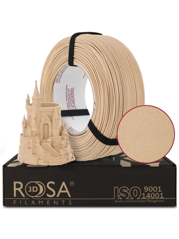 Rosa3D Filament PLA Speed Matt 1.75, 1kg, ReFill | Marble Sandstone