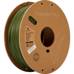Polymaker Panchroma (PolyTerra) PLA 1.75mm 1kg | Zelená - Army Dark Green