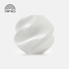 Bambu Lab filament PLA Silk+, 1kg with spool | White