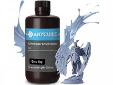 Anycubic UV Resin Standard, 1kg | Modrá, Aqua Blue