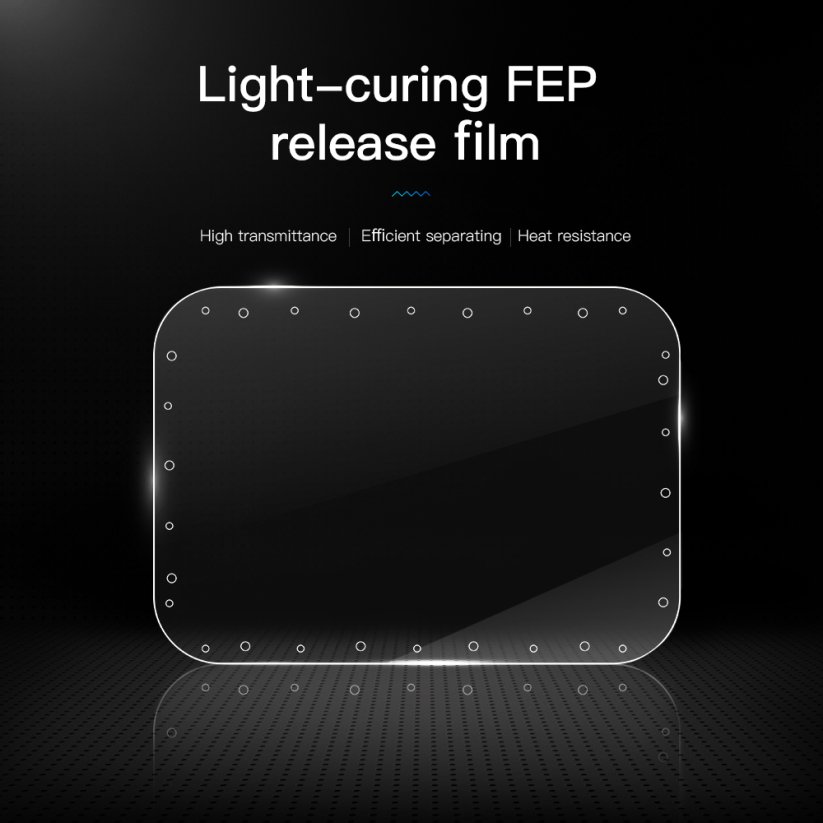 Creality FEP fólie |LD002R, LD002H, Halot One | 200x140x0.15mm