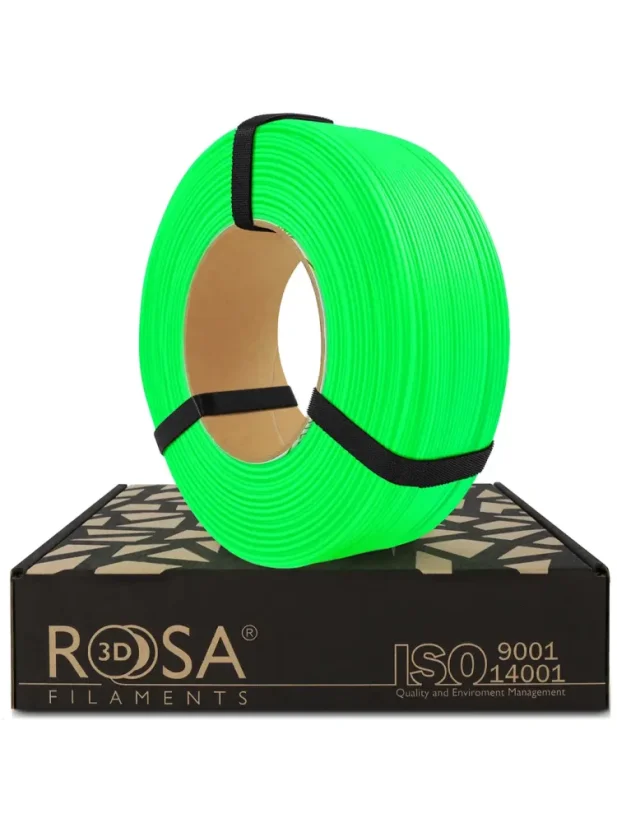 Rosa3D Filament PLA Starter 1.75, 1kg, ReFill | Zelená - Neon Green