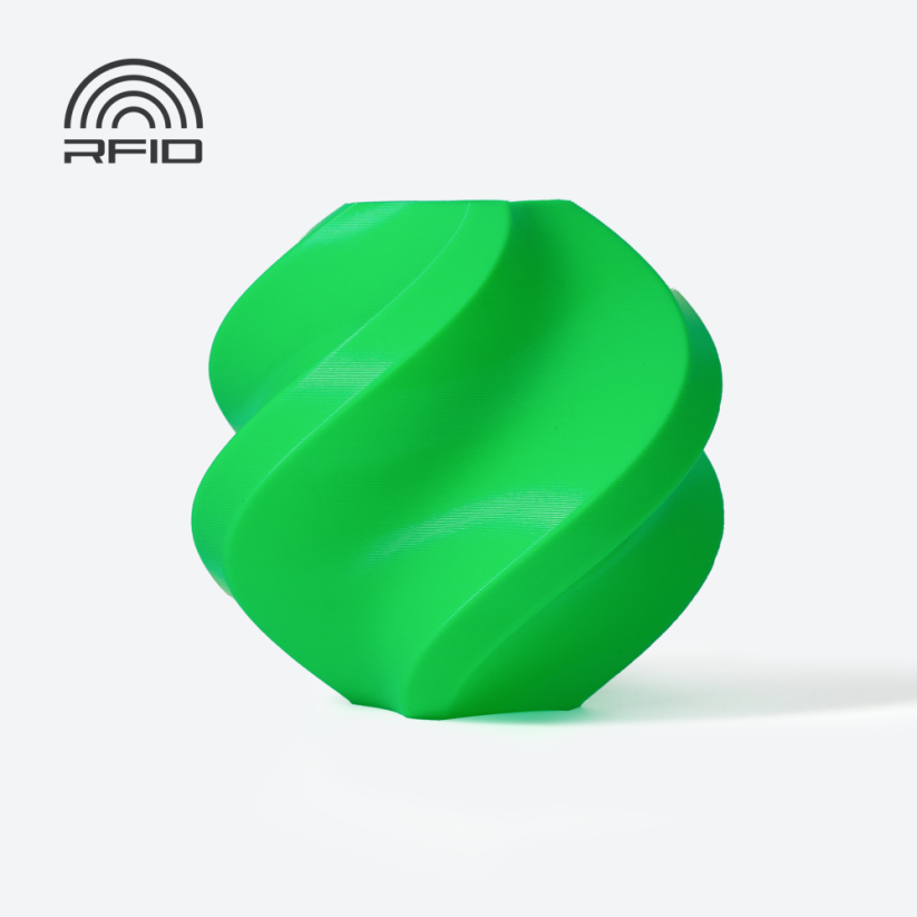Bambu Lab PLA Basic 1kg, with spool | Zelená - Bambu Green