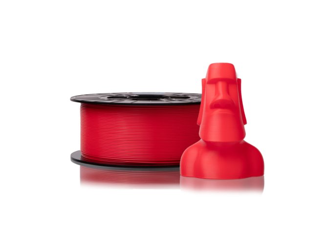Filament-PM PLA 1.75mm 1kg | více barev - Barva filamentu, Plasty Mladeč: Červená