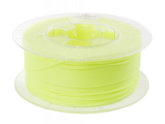 Spectrum filament Premium PLA 1.75mm 1kg | more colours - Filament colour, Spectrum: Yellow - Fluo Yellow