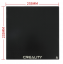 Doska z tvrdeného skla Creality, 235x235 mm pre Ender-3