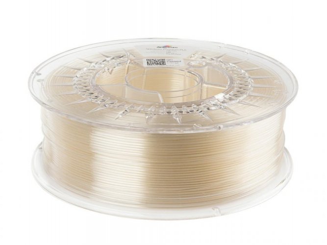 Spectrum filament Premium PLA 1.75mm 1kg | více barev - Barva filamentu, Spectrum: Transparentní