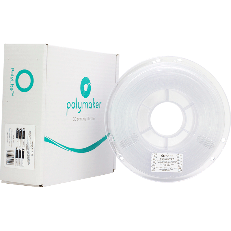 Polymaker PolyLite™ PC, 1kg | transparentní