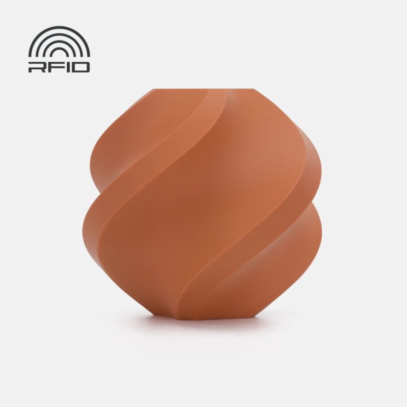 Bambu Lab Filament PLA Matte 1kg, ReFill | Hnědá - Terracotta
