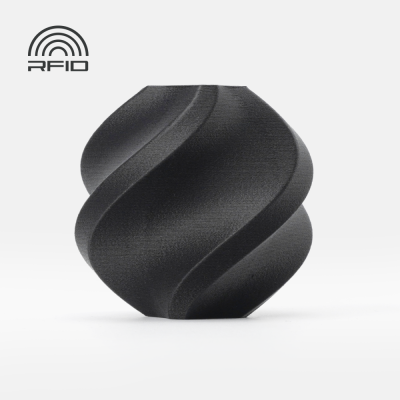 Bambu Lab filament PETG-CF, with spool, 1kg | Černá - Black