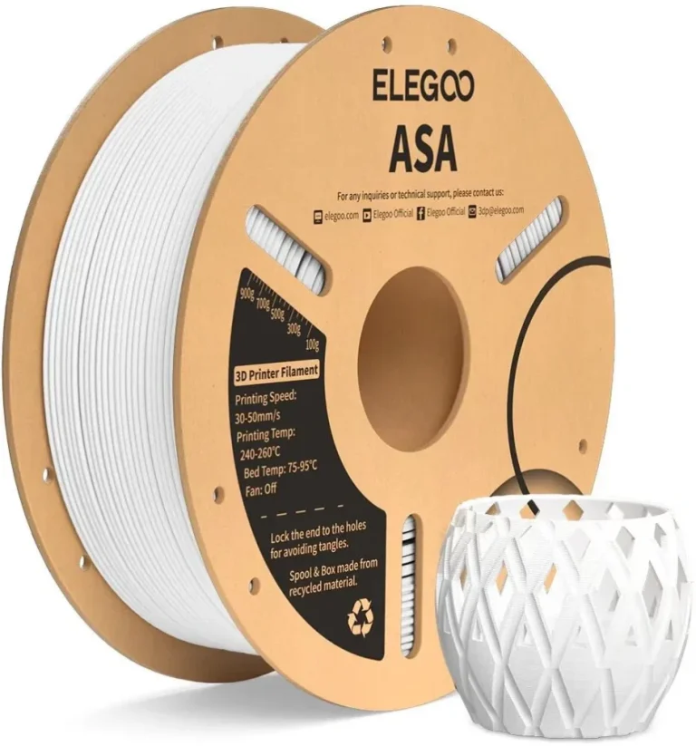 Elegoo Filament ASA, 1kg | White