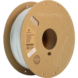 Polymaker PolyTerra PLA 1.75mm 1kg | Biela - Muted white