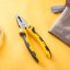 Combination pliers Deli Tools ELD2008 8" | Yellow