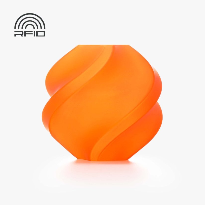 Bambu Lab Filament PLA Translucent 1kg, with spool | Oranžová - Orange