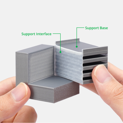 Bambu Lab Support Filament for ABS, 0.5kg - with Bambu Reusable Spool | Bílá