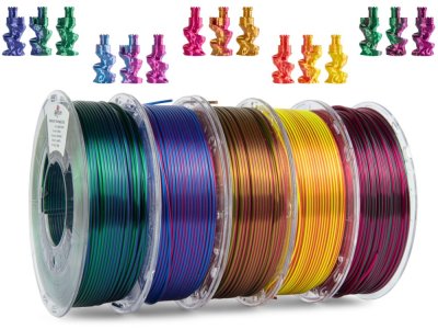 Filament Spectrum 5PACK PLA Magic SILK 1.75mm (5x 0.25kg)