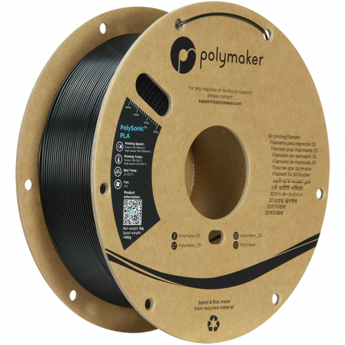 Polymaker PolySonic™ PLA, High Speed, 1.75mm, 1kg | viac farieb