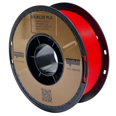 Majkl3D-Filaments PLA 1.75mm 1kg | Červená