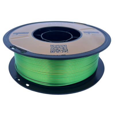 Majkl3D-Filaments Silk Tri-Color PLA 1.75mm 1kg | Gold-Green-Purple
